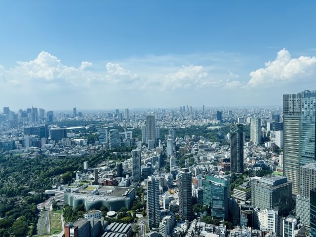 高層ビルが立ち並ぶ都会の風景